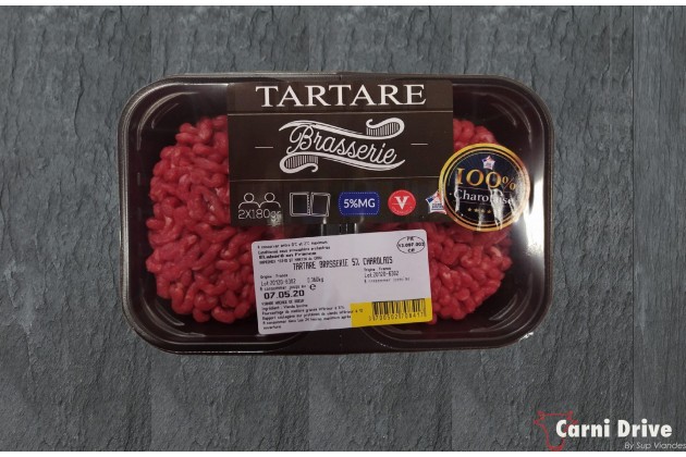 Viande pour Tartare de boeuf 5% Mat Grasse